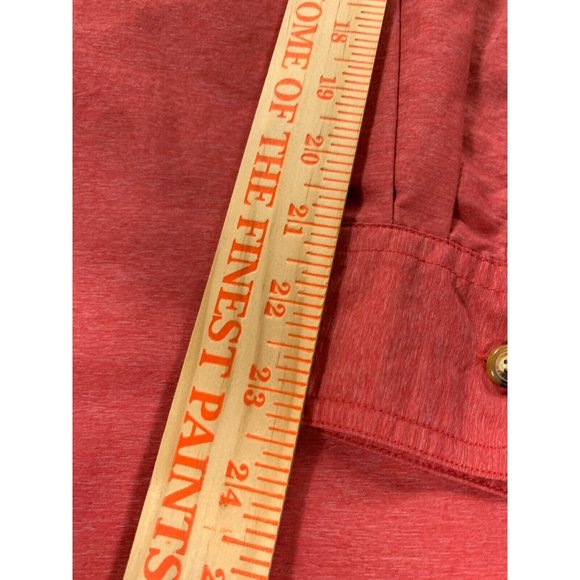 Orvis Nylon Blend Long Sleeve Solid Double Pocket Button Down Shirt‎ (Men's XL) - Picture 7 of 12